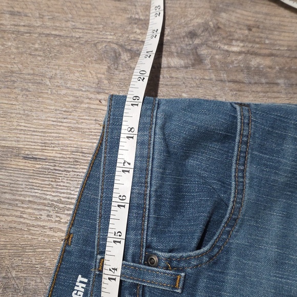 George Men's Size 38x34 Straight Leg Medium Wash - Picture 4 of 10